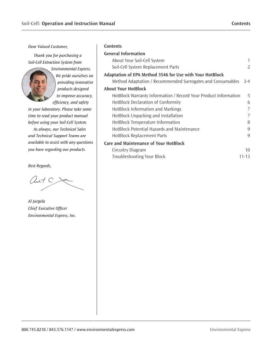 Environmental Express Soil-Cell User Manual | Page 2 / 15