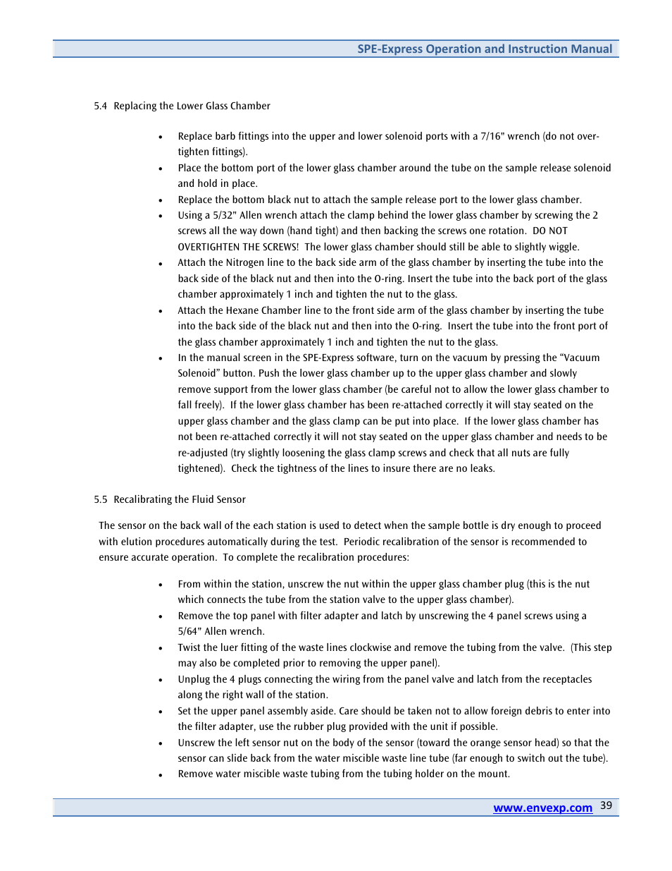 Environmental Express SPE-Express with Cover User Manual | Page 40 / 44