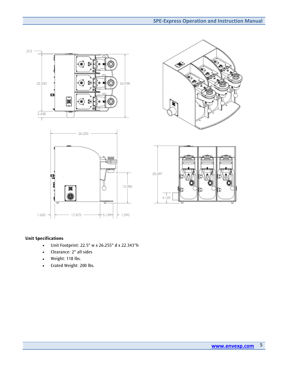 Environmental Express SPE-Express with Cover User Manual | Page 6 / 44