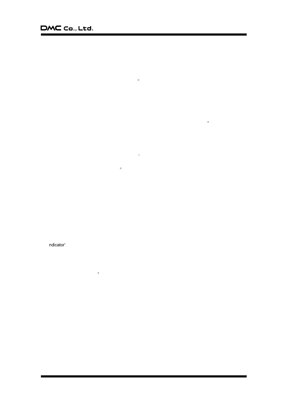 Storage specification, 1. storage conditions, 2. baking | DMC TSC-30/IC User Manual | Page 20 / 39