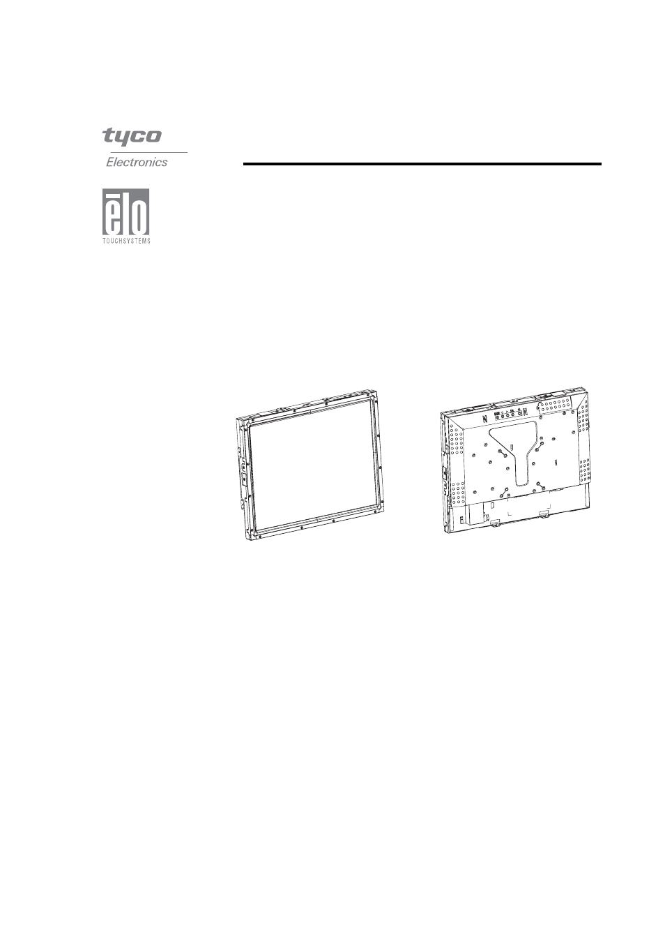 Tyco Electronics ET1537L Series User Manual | 40 pages