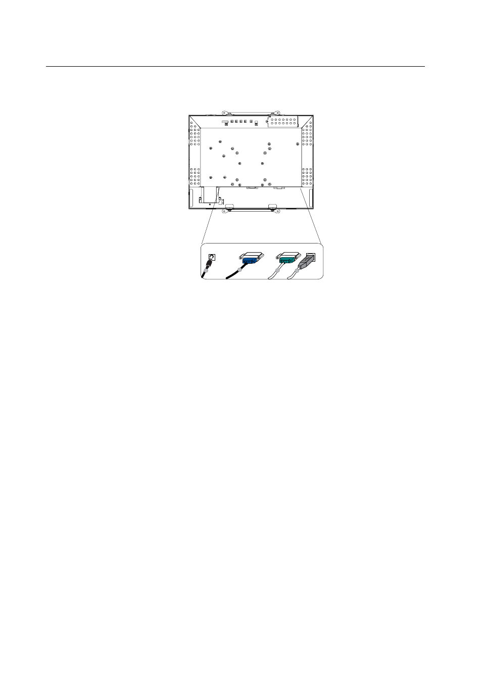 Touch interface connection | Tyco Electronics ET1537L Series User Manual | Page 8 / 40