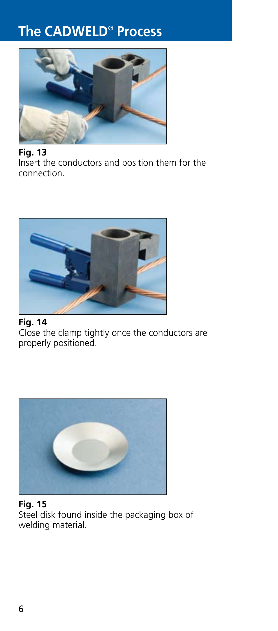 The cadweld, Process | ERICO CADWELD Exothermic Welding User Manual | Page 8 / 40