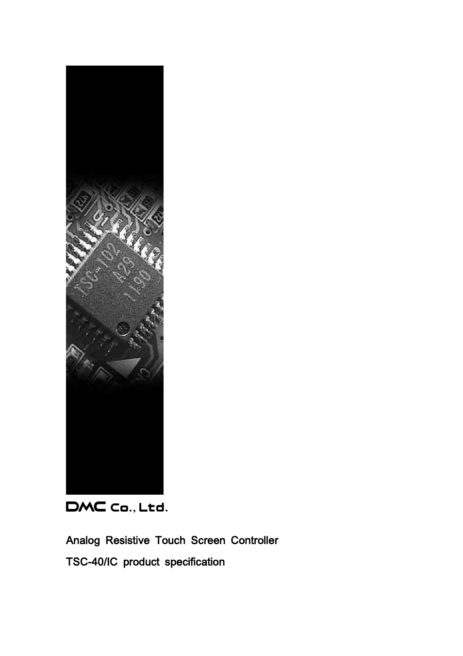 DMC TSC-40/IC User Manual | 24 pages