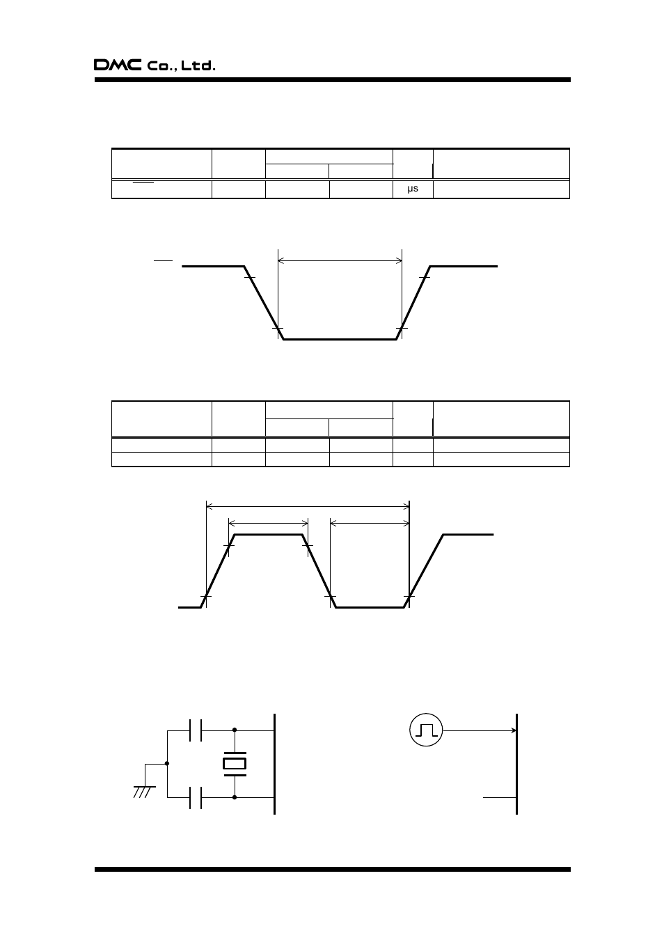 3. timing requirement | DMC TSC-40/IC User Manual | Page 11 / 24