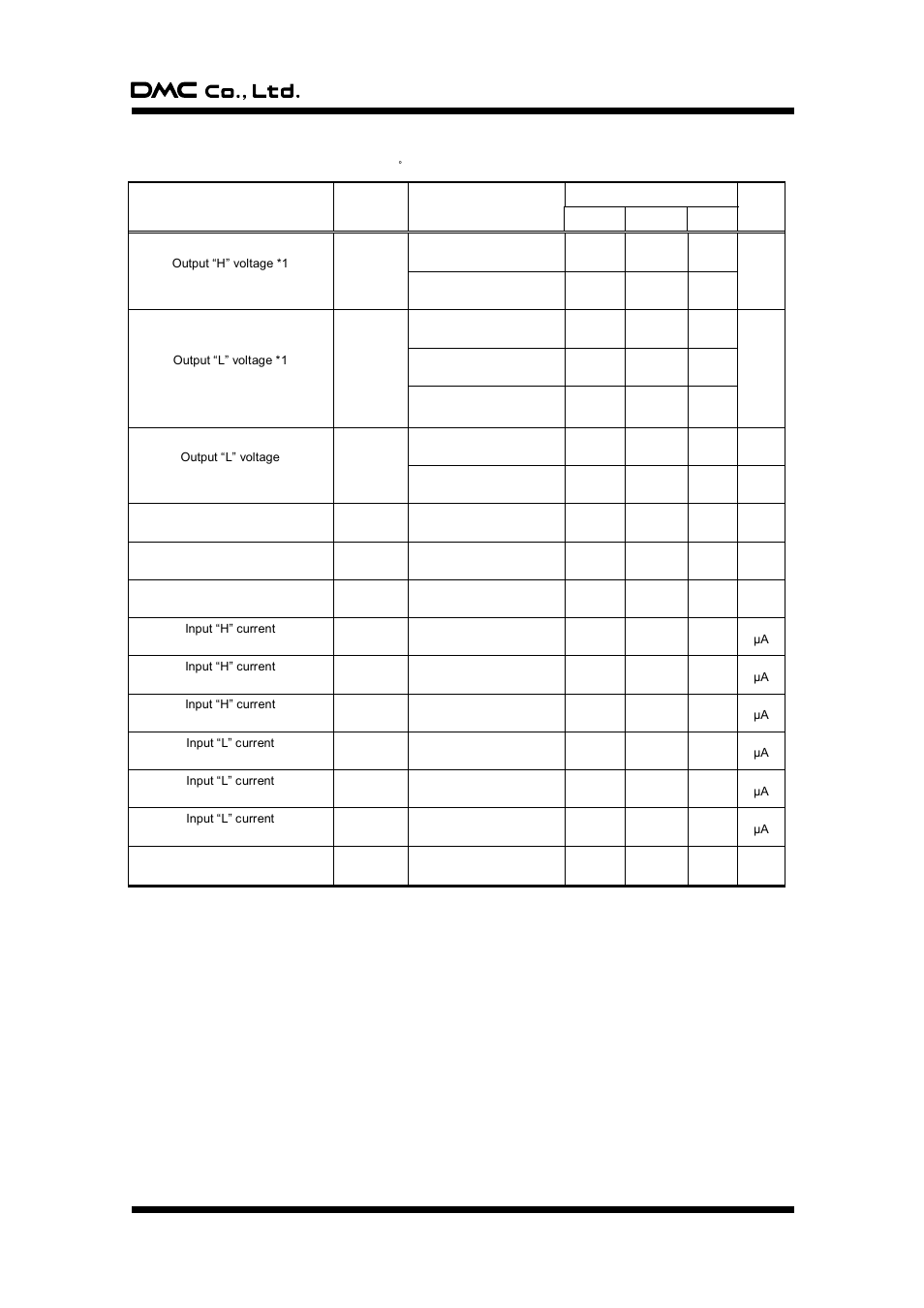 4. dc standards | DMC TSC-40/IC User Manual | Page 12 / 24