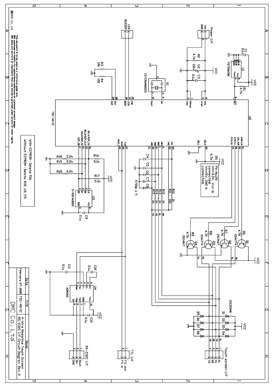 DMC TSC-40/IC User Manual | Page 23 / 24