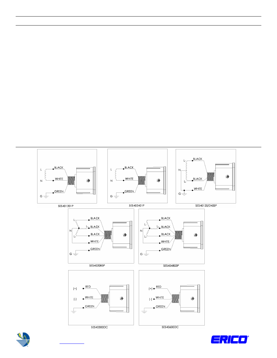 ERICO SES40P Series SPD User Manual | Page 2 / 2