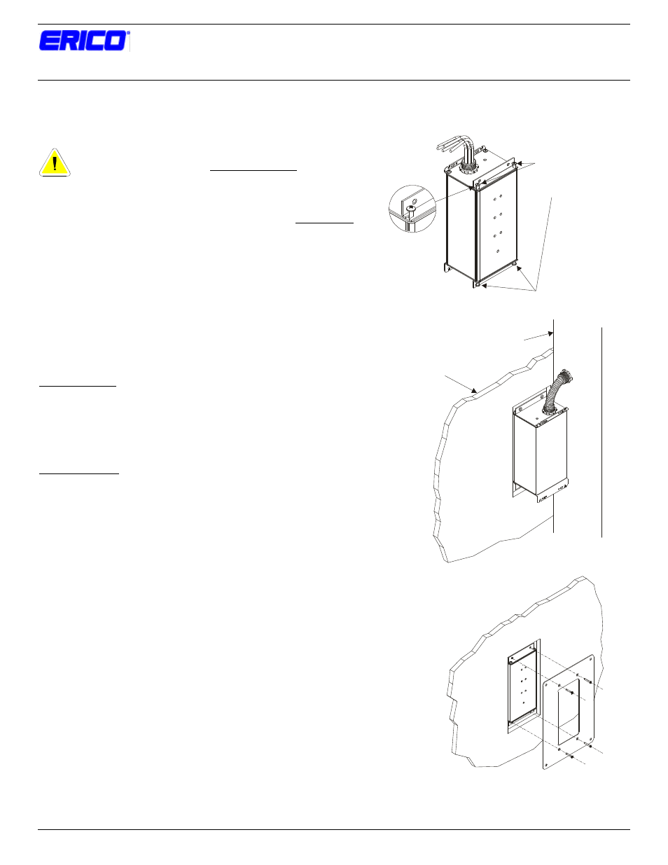 ERICO TDX Series Flush User Manual | 1 page