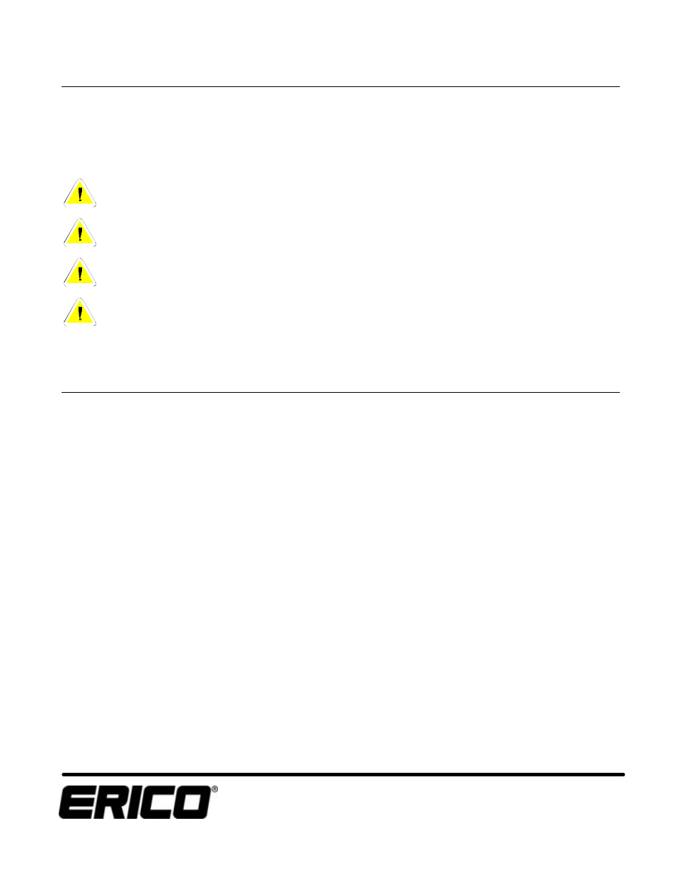 ERICO TDX150 Series User Manual | 4 pages