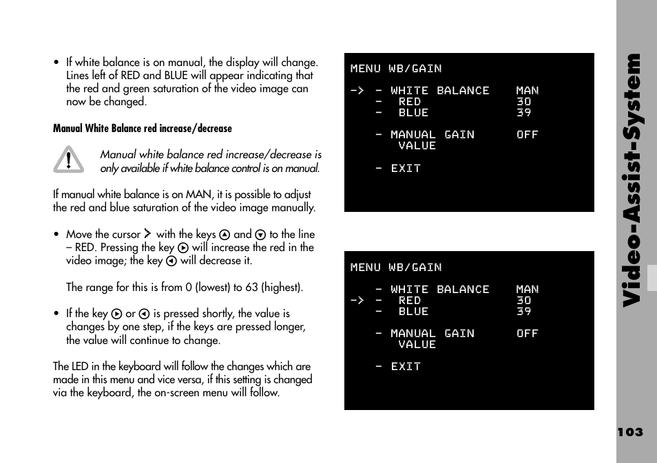 Video-assist-system | ARRI ARRIFLEX 235 User Manual | Page 103 / 178