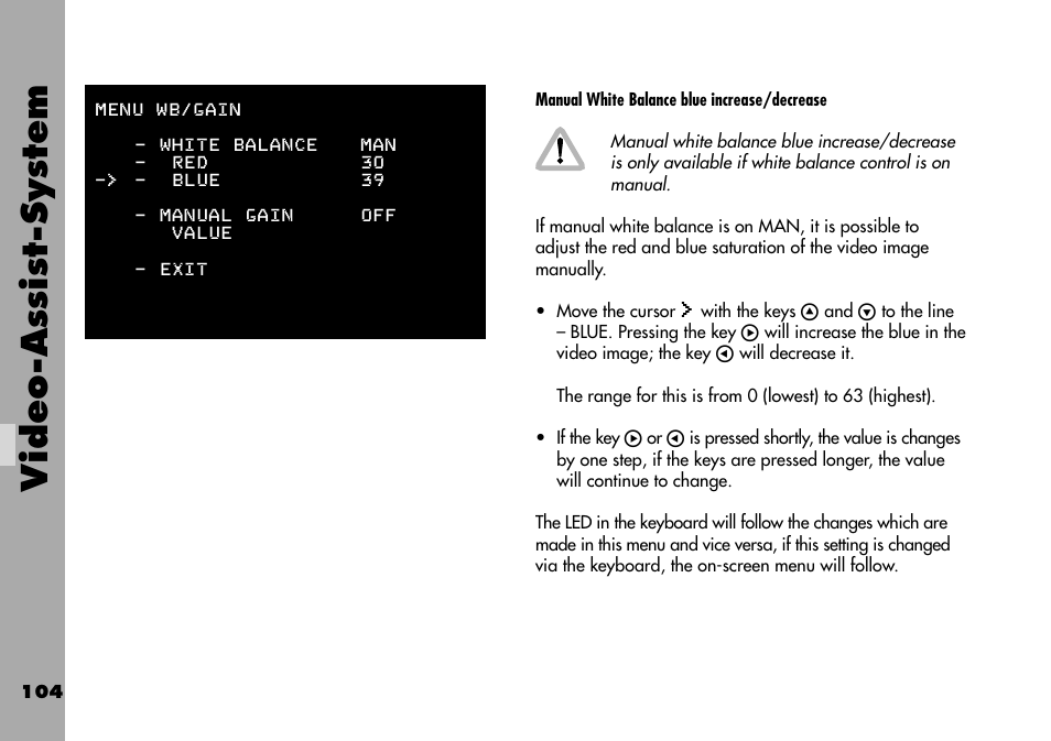 Video-assist-system | ARRI ARRIFLEX 235 User Manual | Page 104 / 178