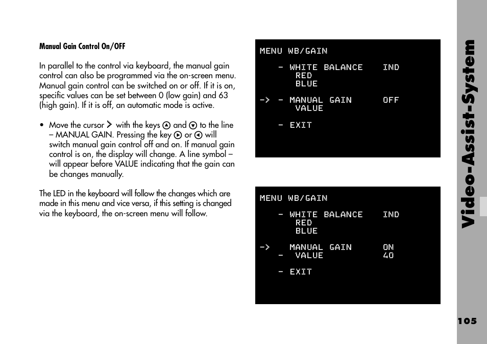 Video-assist-system | ARRI ARRIFLEX 235 User Manual | Page 105 / 178