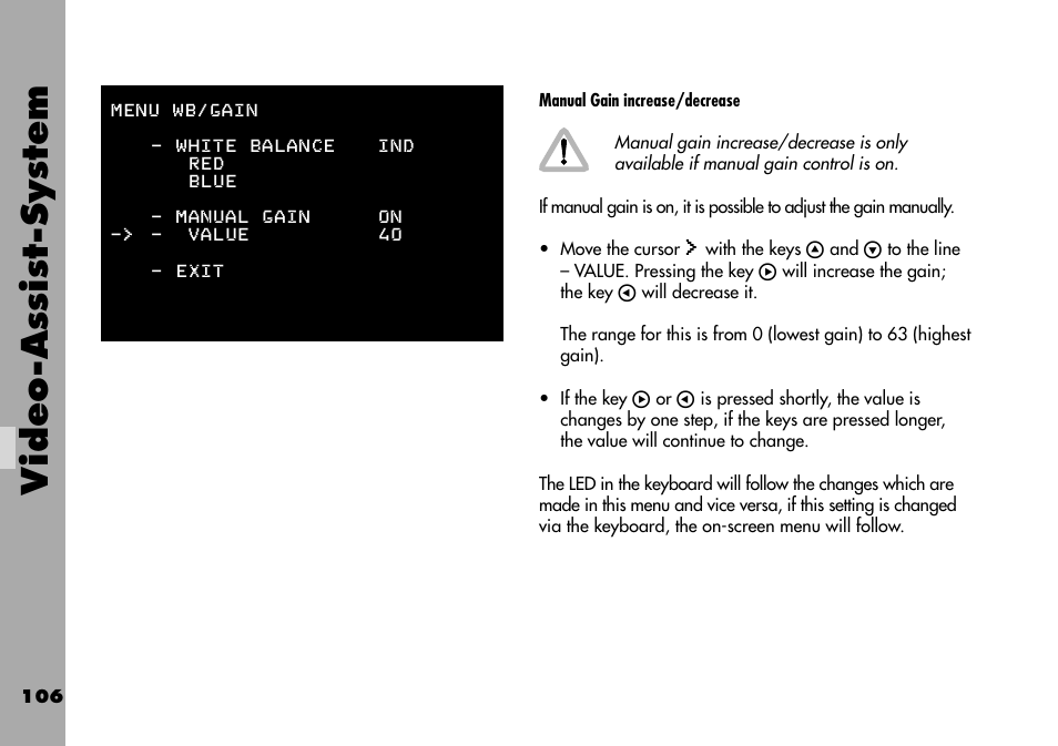 Video-assist-system | ARRI ARRIFLEX 235 User Manual | Page 106 / 178