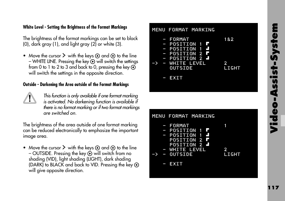 Video-assist-system | ARRI ARRIFLEX 235 User Manual | Page 117 / 178