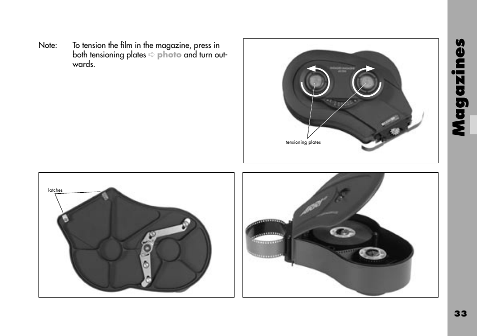 Magazines | ARRI ARRIFLEX 235 User Manual | Page 33 / 178