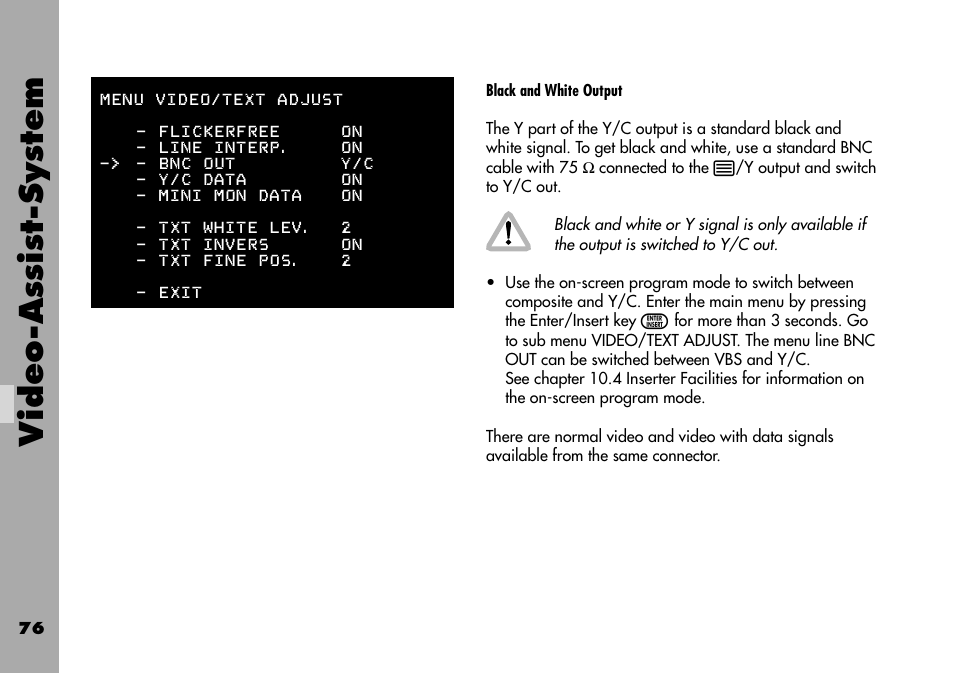 Video-assist-system | ARRI ARRIFLEX 235 User Manual | Page 76 / 178