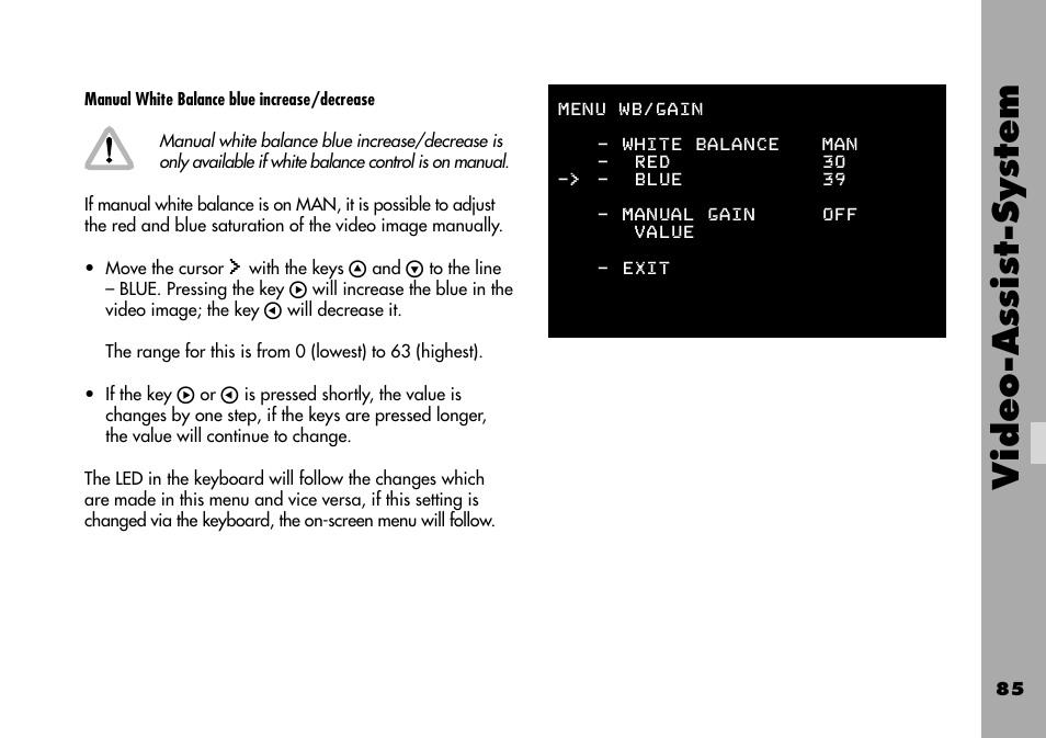 Video-assist-system | ARRI ARRIFLEX 235 User Manual | Page 85 / 178