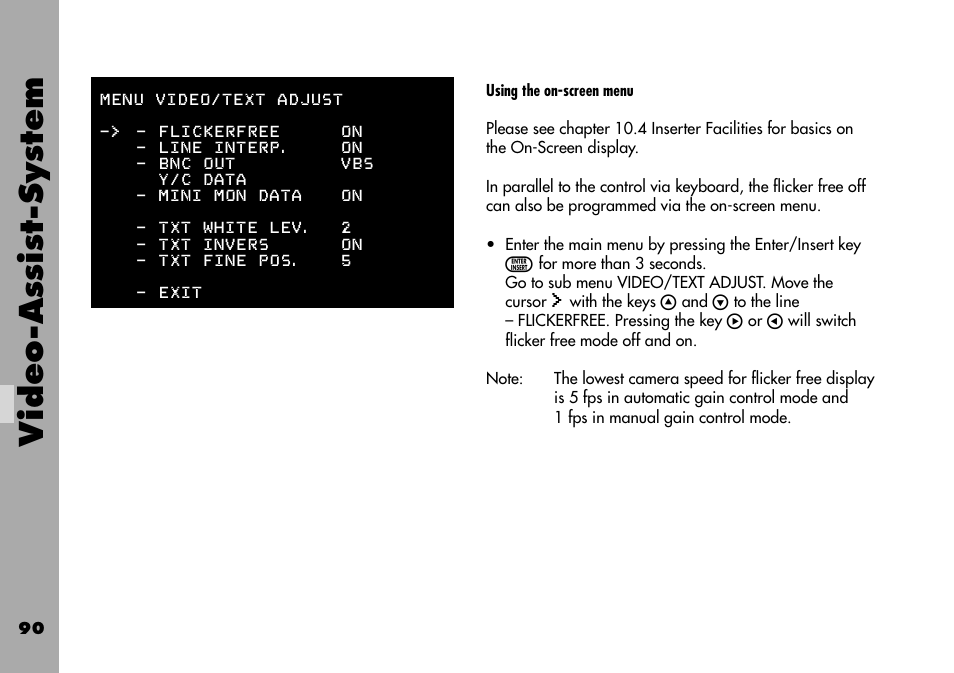 Video-assist-system | ARRI ARRIFLEX 235 User Manual | Page 90 / 178
