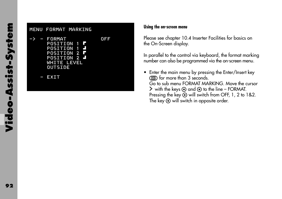 Video-assist-system | ARRI ARRIFLEX 235 User Manual | Page 92 / 178