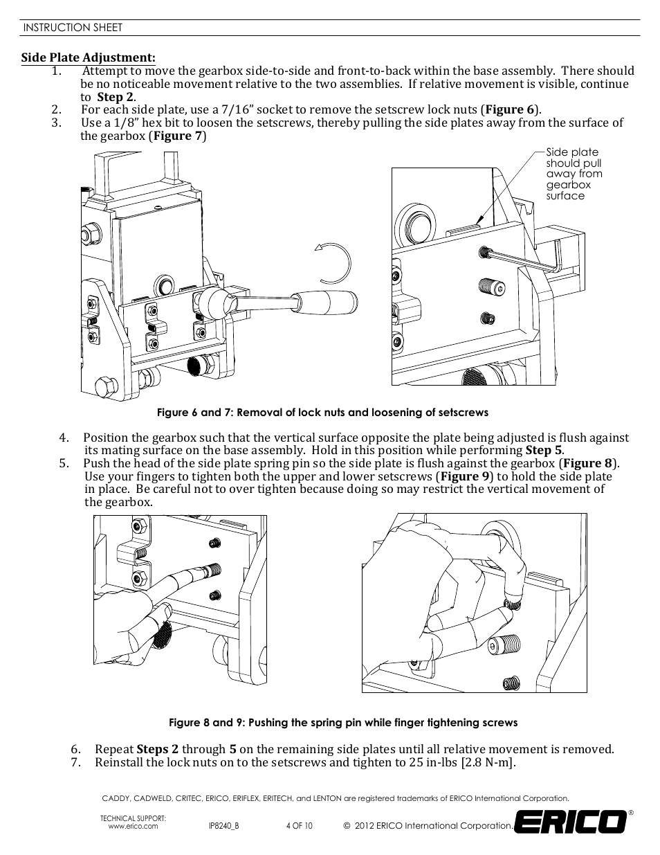 Sheet4, Drawing view8, Drawing view11 | Drawing view15, Drawing view16, Drawing view50 | ERICO IJS100 Insulated Joint Slotter User Manual | Page 4 / 10