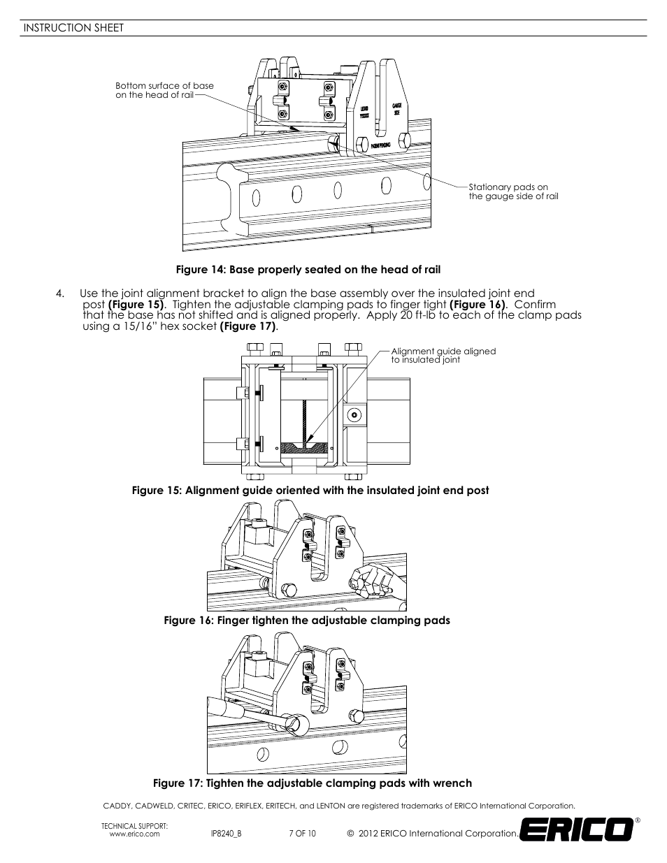 Sheet7, Drawing view30, Drawing view31 | Drawing view33, Drawing view34 | ERICO IJS100 Insulated Joint Slotter User Manual | Page 7 / 10