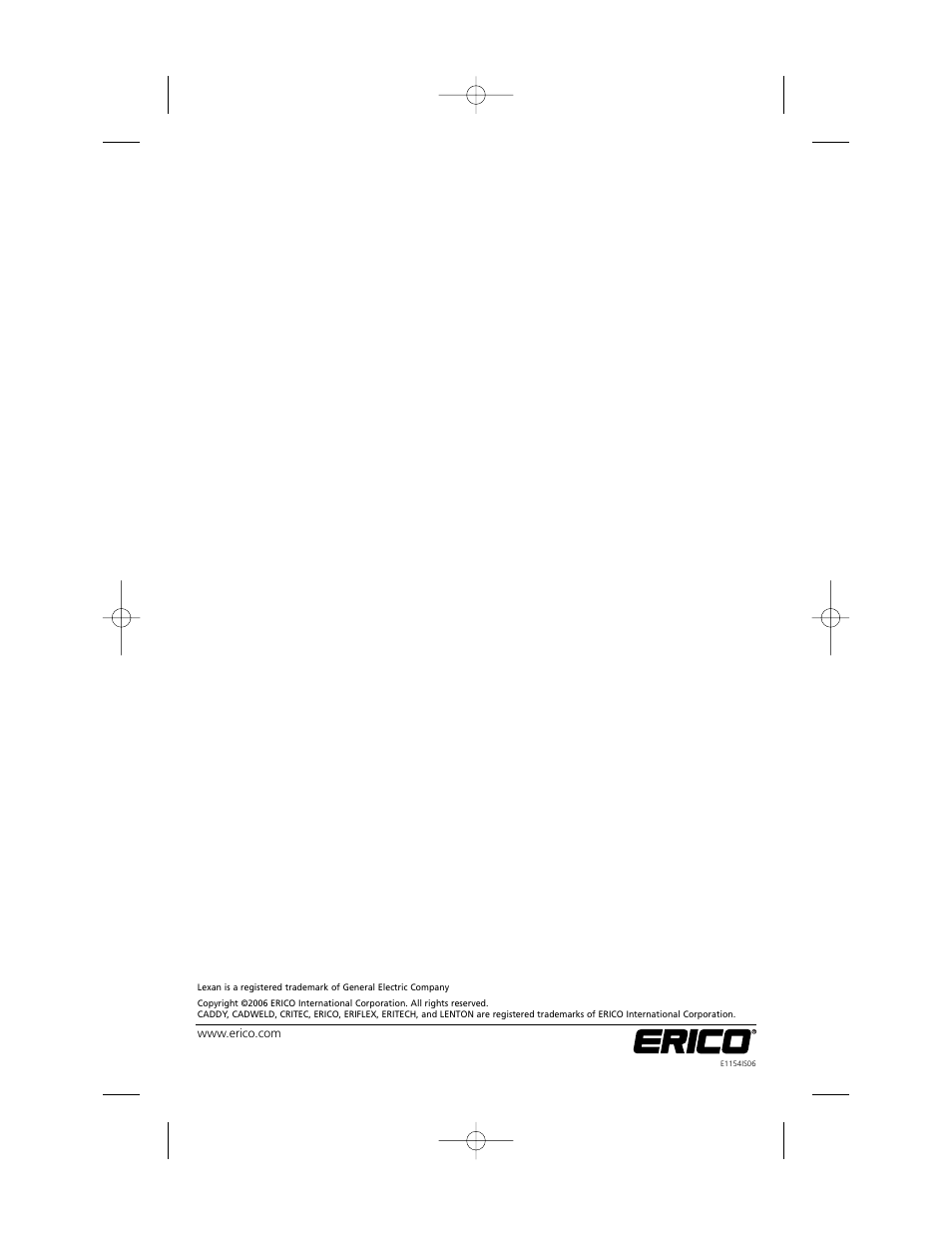 ERICO EST401 ERITECH Clamp-on Ground Resistance Tester User Manual | Page 28 / 28