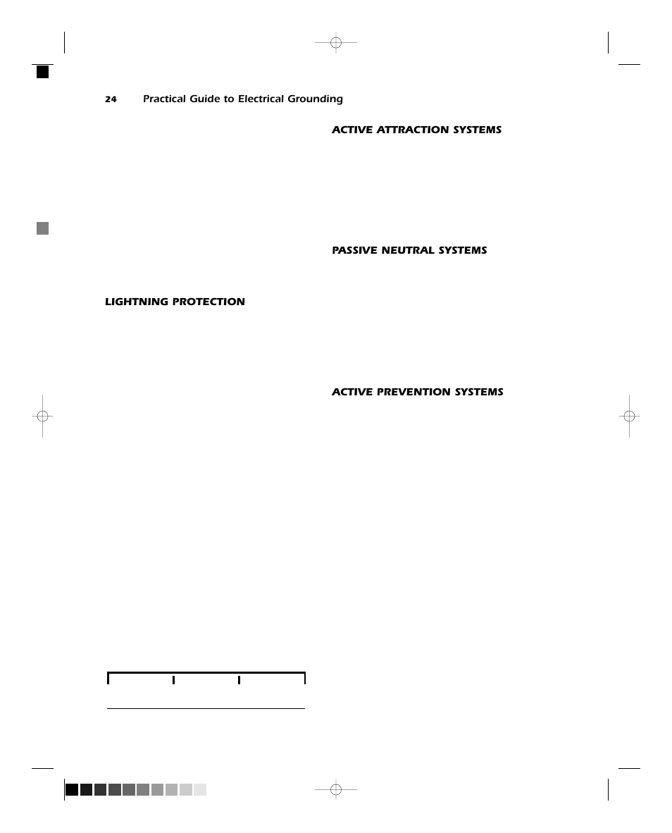 Lightning protection, Active attraction systems, Passive neutral systems | Active prevention systems, Practical guide to electrical grounding | ERICO Practical Guide to Electrical Grounding User Manual | Page 32 / 131
