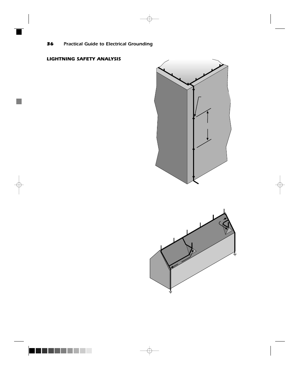 36 practical guide to electrical grounding, Lightning safety analysis | ERICO Practical Guide to Electrical Grounding User Manual | Page 44 / 131