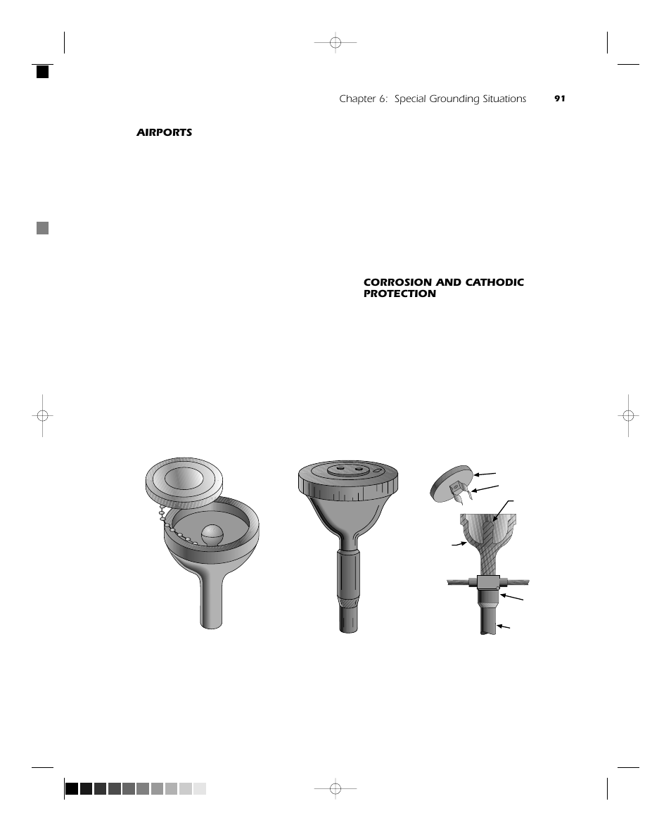 Chapter 6: special grounding situations airports, Corrosion and cathodic protection | ERICO Practical Guide to Electrical Grounding User Manual | Page 99 / 131