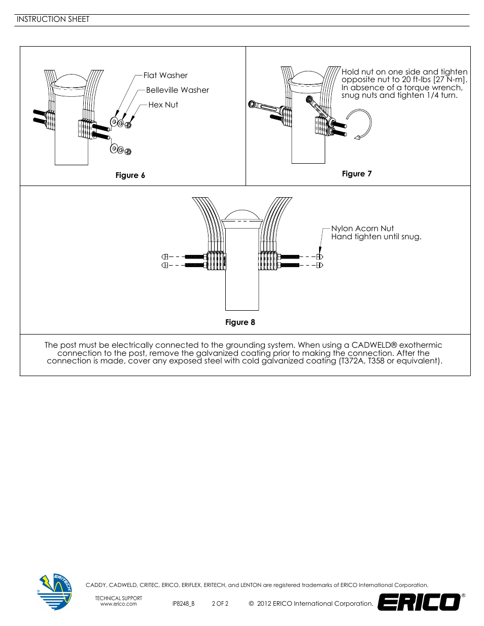 Sheet2, Drawing view20, Drawing view21 | Drawing view22, Drawing view30 | ERICO TDSGAPA14 Grounding Bus User Manual | Page 2 / 2