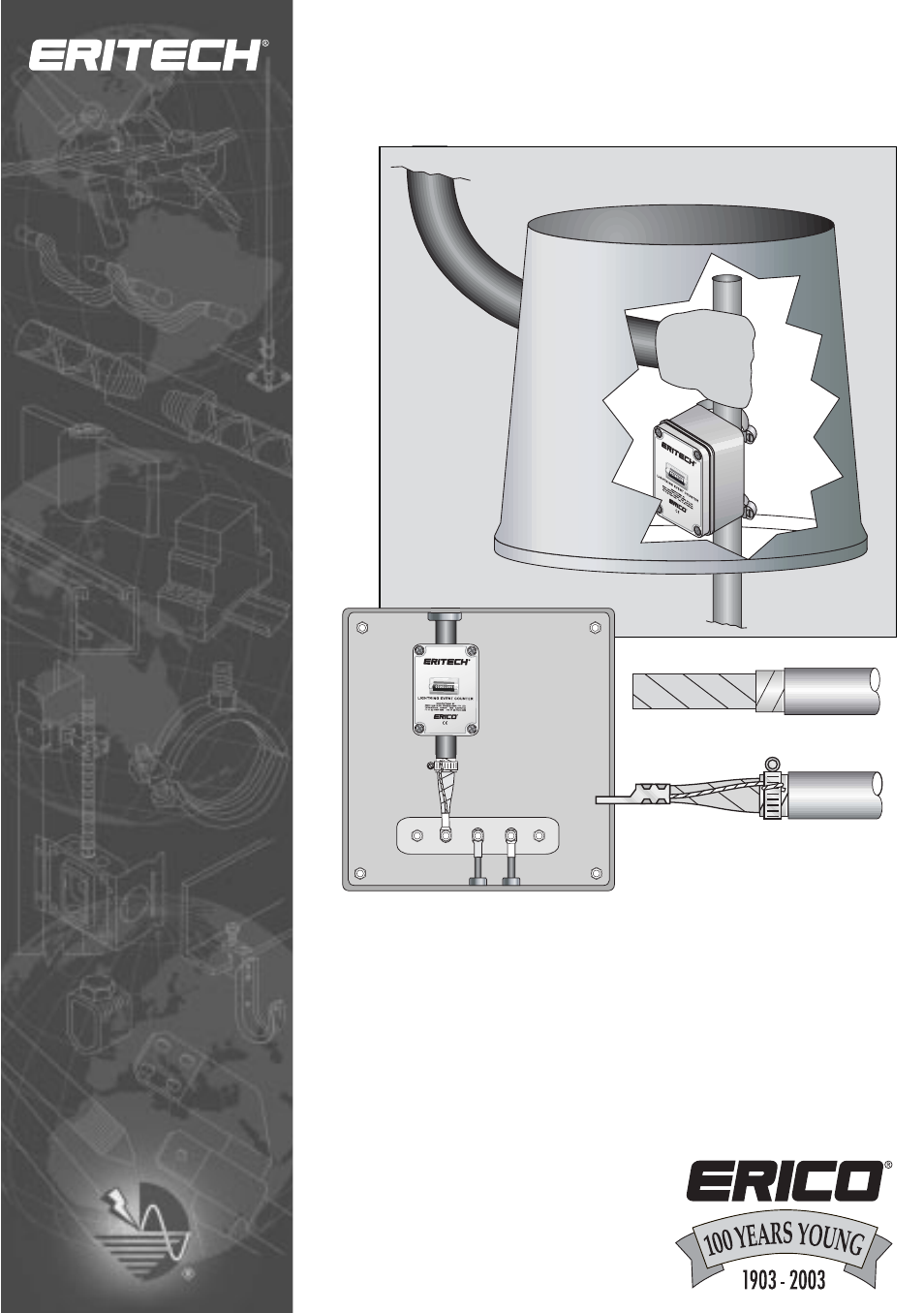 ERICO ERITECH ERICORE Lower Termination User Manual | 6 pages