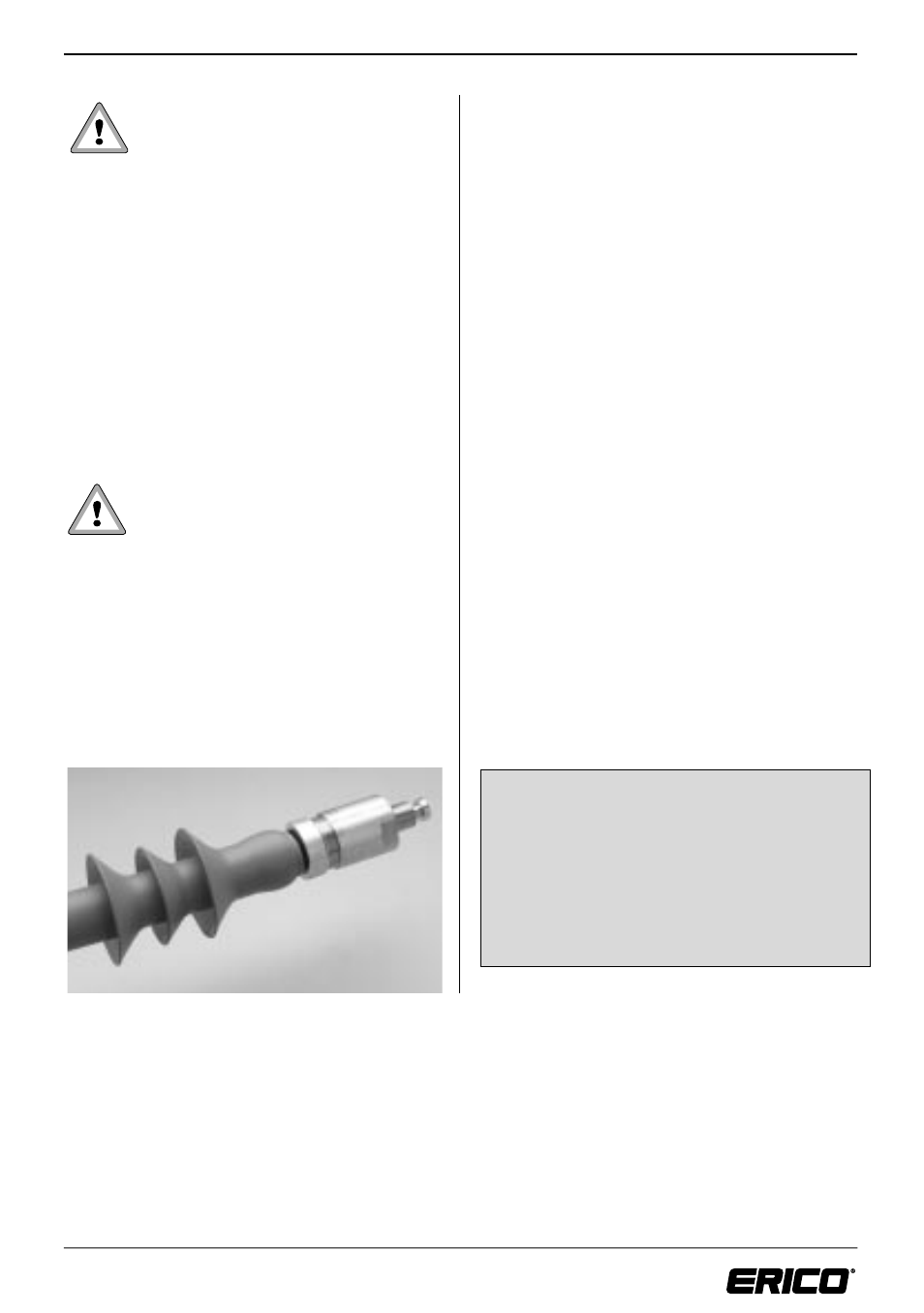 ERICO ERITECH ERICORE Upper Termination User Manual | Page 11 / 12