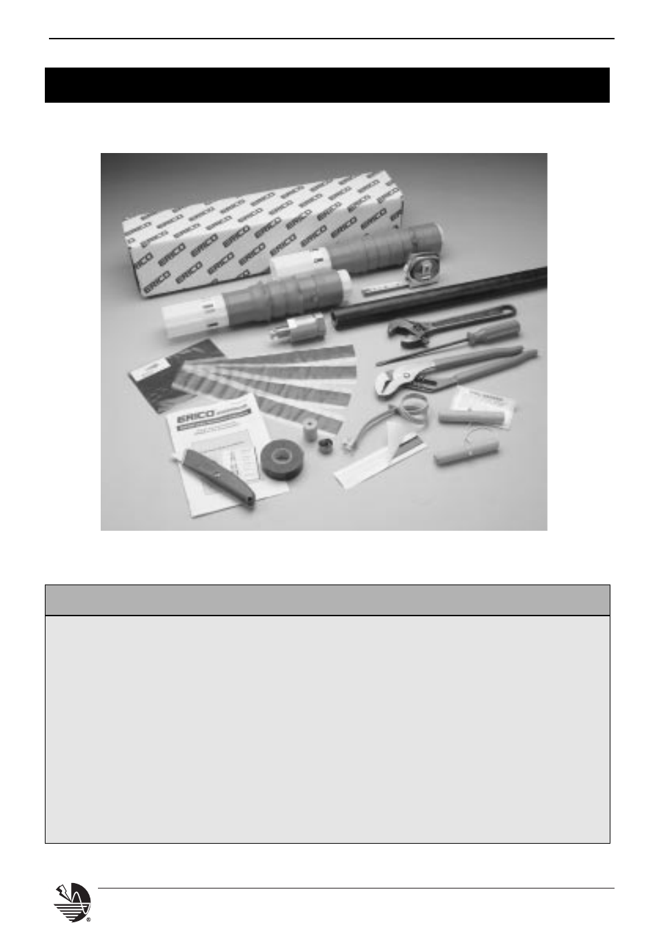 Terminating the ericore upper end, Instructions for ericore downconductor | ERICO ERITECH ERICORE Upper Termination User Manual | Page 2 / 12
