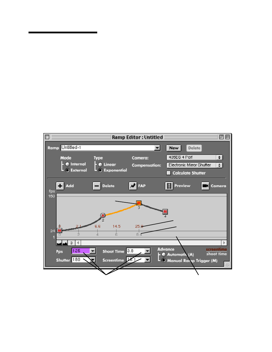 How to edit a ramp | ARRI Ramp Preview Controller User Manual | Page 12 / 46