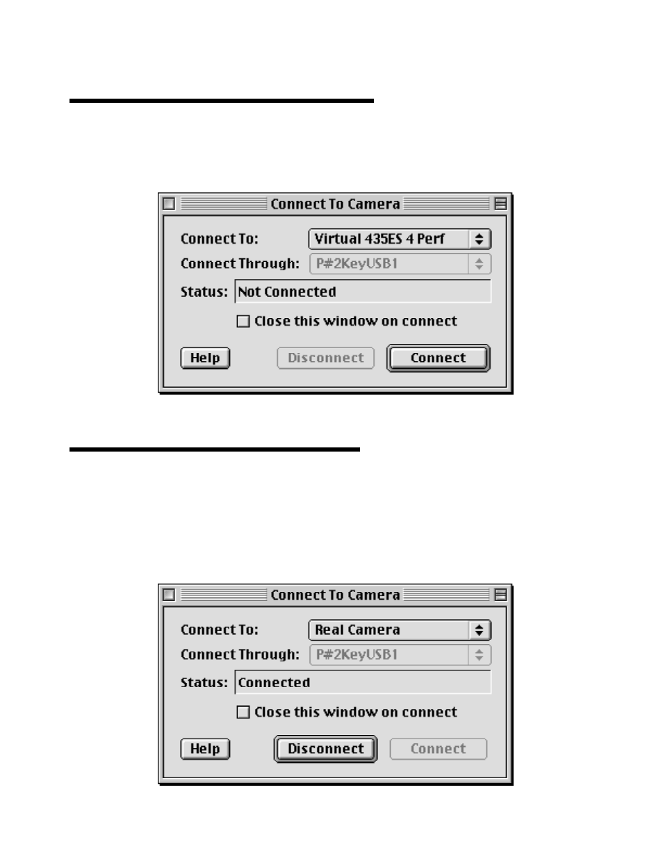 How to connect to a virtual camera, How to disconnect from a camera | ARRI Ramp Preview Controller User Manual | Page 19 / 46