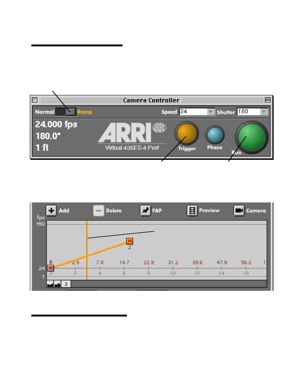 How to execute a ramp | ARRI Ramp Preview Controller User Manual | Page 20 / 46