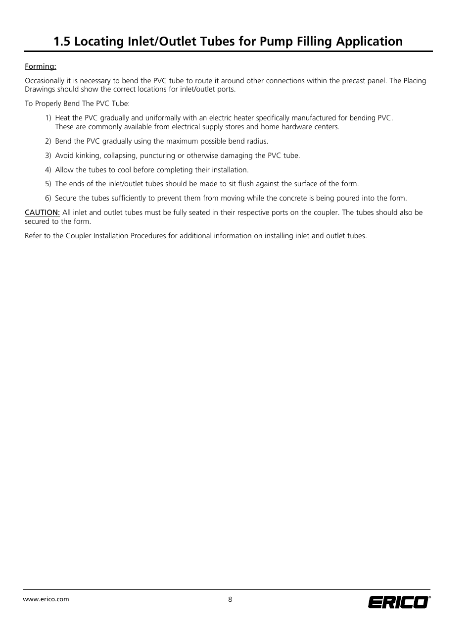ERICO LENTON INTERLOK Rebar Splicing System User Manual | Page 14 / 28