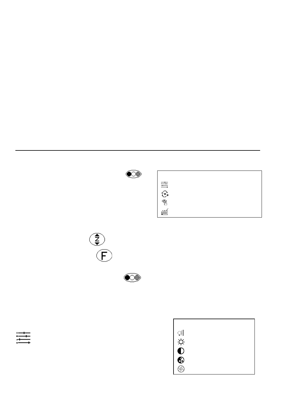 4e. brightness control, The configuration menu (advanced users), 5a. the video controls menu | Main menu, Page 10 | Eschenbach Optik Andromeda User Manual | Page 10 / 21