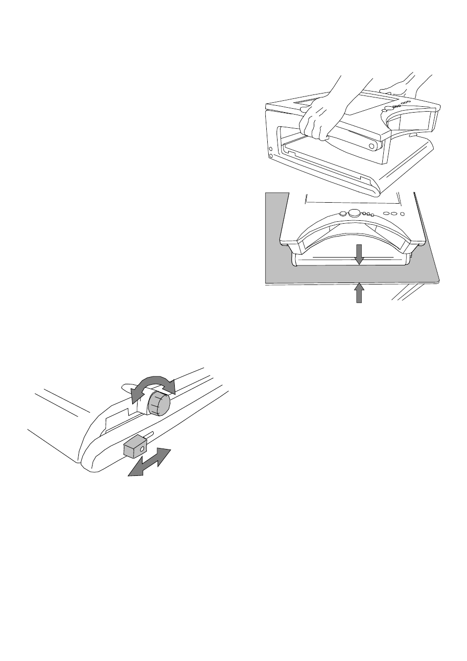 Setting up, Folding down and moving, Using the eclipse scholar | Lock unlock unlock lock | Eschenbach Optik Eclipse Scholar User Manual | Page 4 / 20