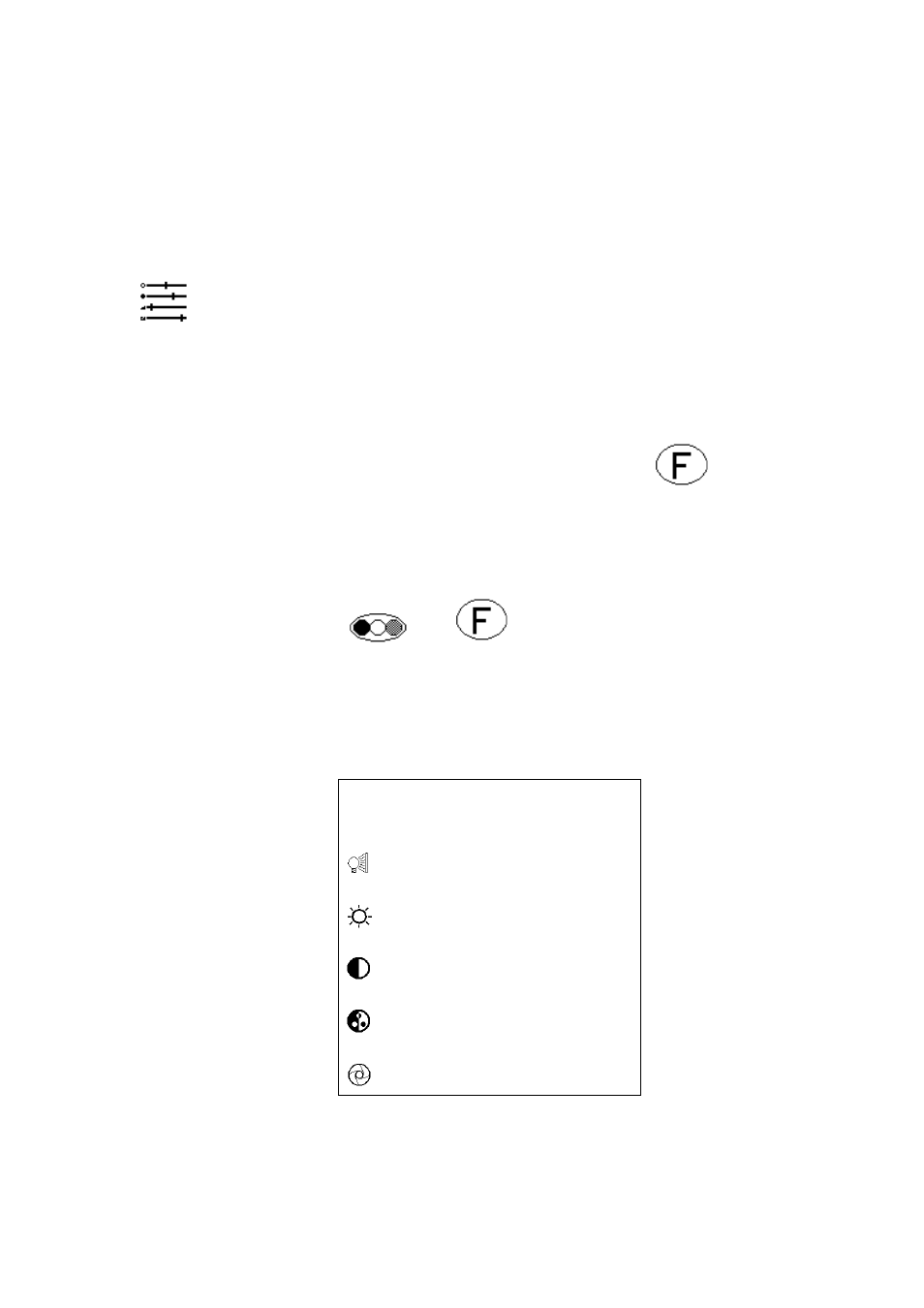 1. the video controls menu | Eschenbach Optik iFlex User Manual | Page 15 / 36