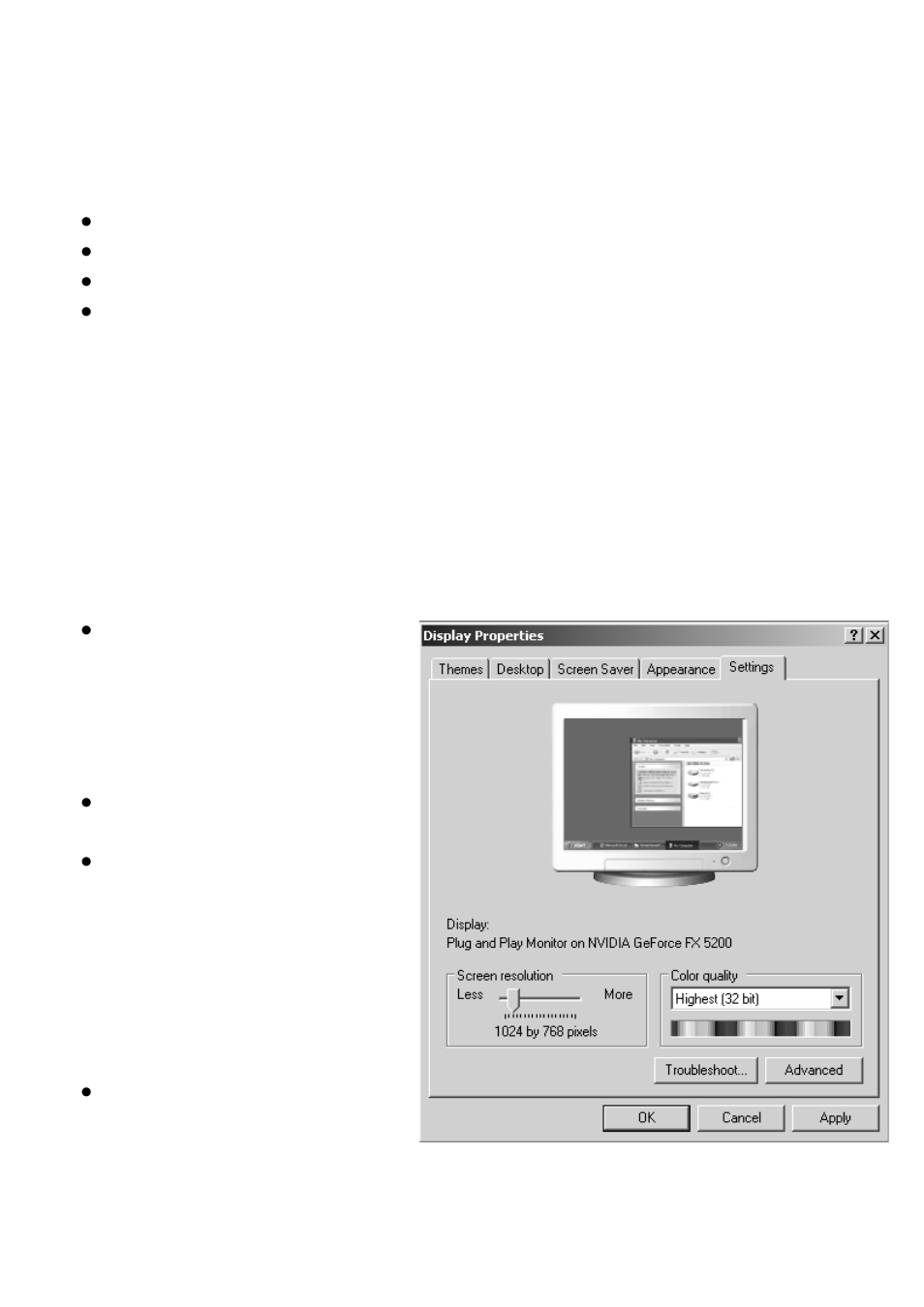 4 pc resolutions, 5 configuring pc resolutions on windows xp, Page 8 | Eschenbach Optik iQon Agilo User Manual | Page 8 / 24