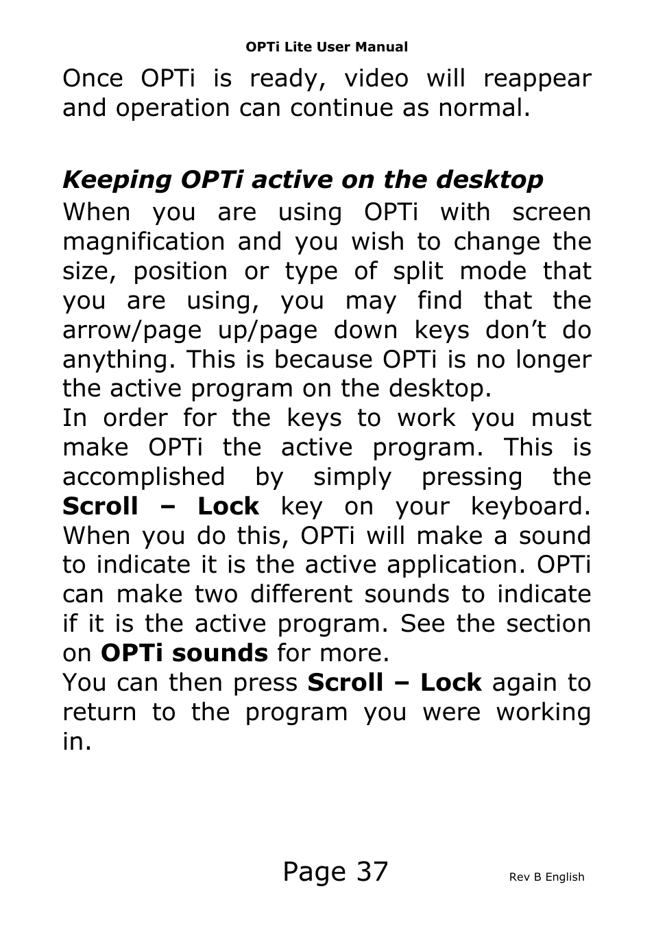 Page 37 | Eschenbach Optik Opti Lite User Manual | Page 38 / 52