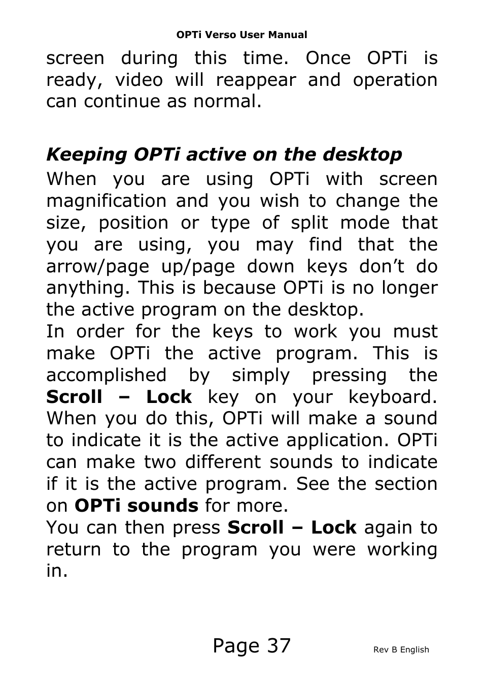 Page 37 | Eschenbach Optik Opti Verso User Manual | Page 38 / 47