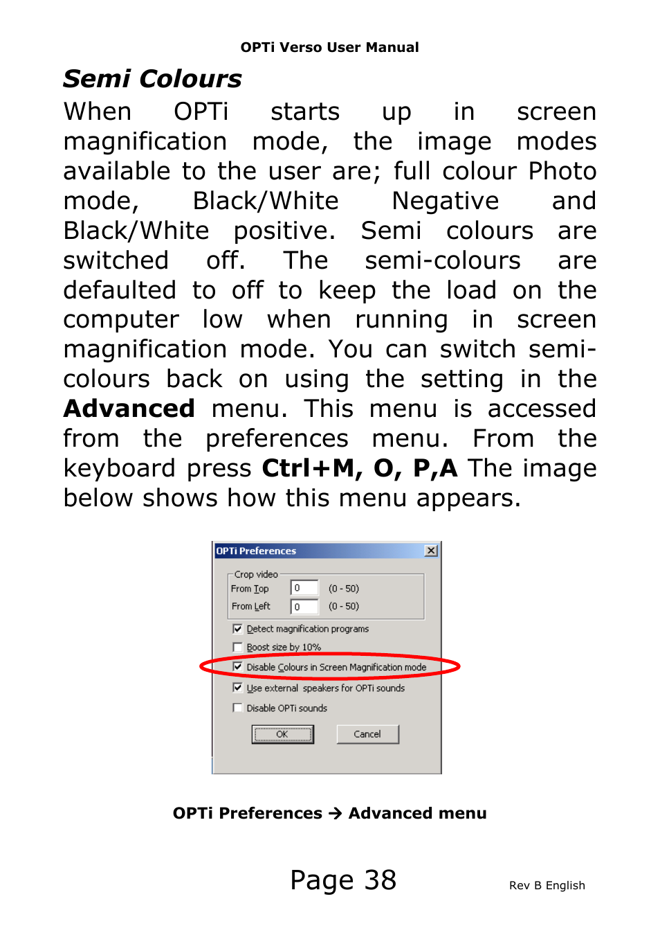 Page 38 | Eschenbach Optik Opti Verso User Manual | Page 39 / 47