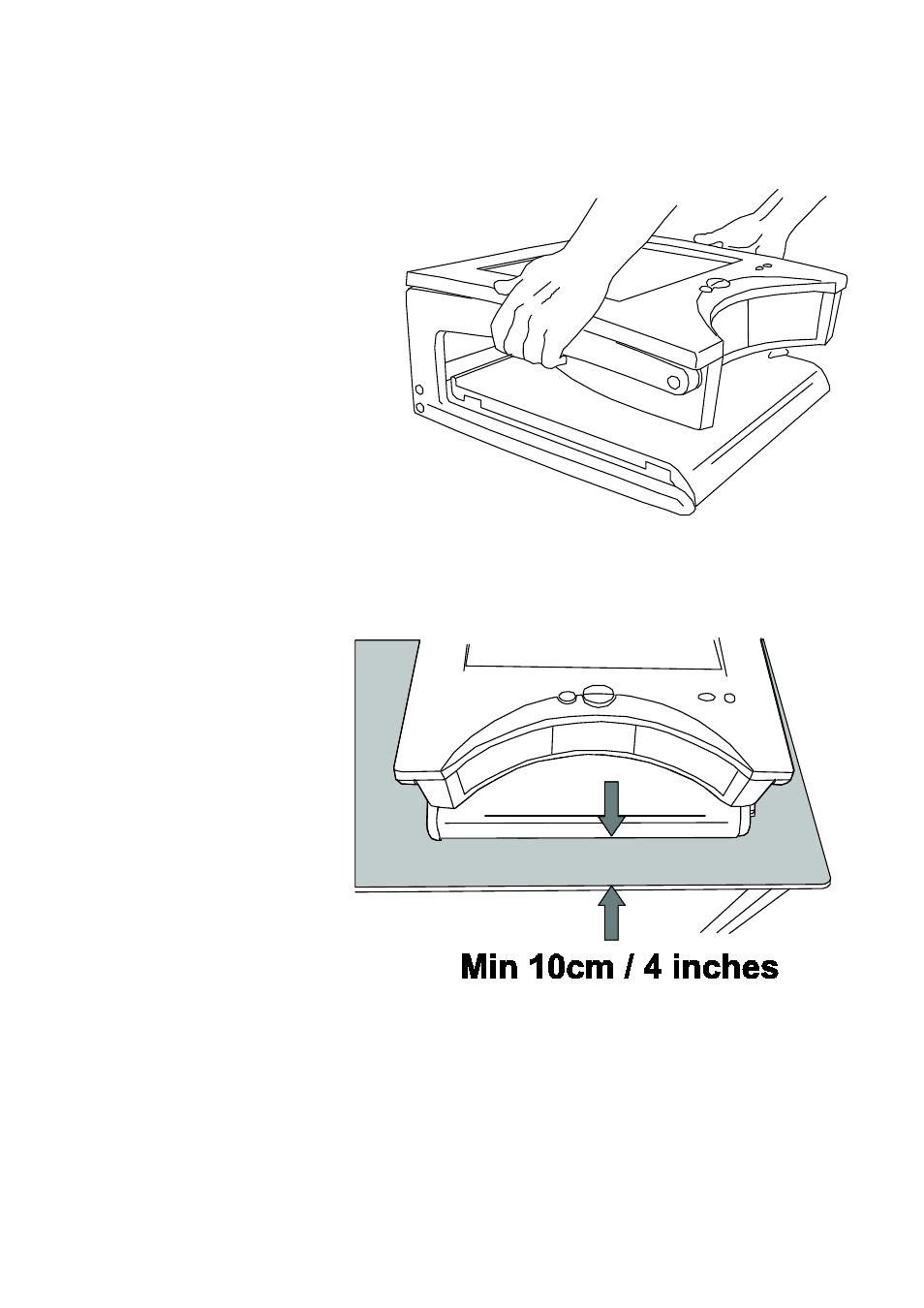 Using the presto, Setting up | Eschenbach Optik Presto User Manual | Page 4 / 12