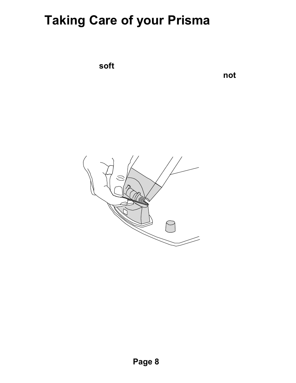 Taking care of your prisma | Eschenbach Optik Prisma User Manual | Page 8 / 10