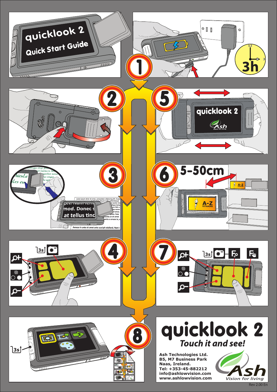 Eschenbach Optik Quicklook 2 User Manual | 2 pages