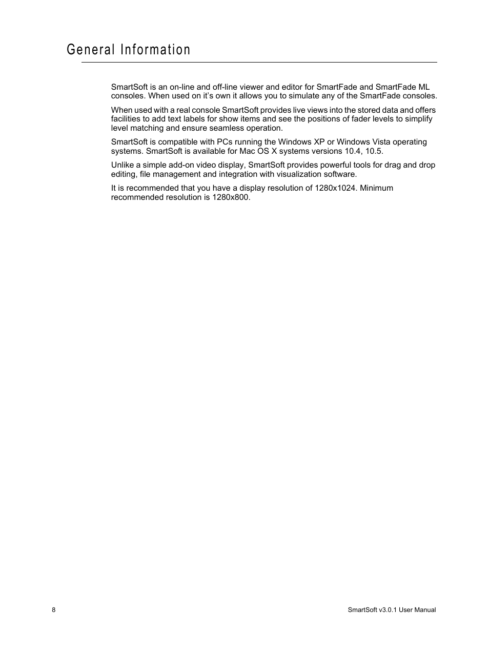 General information | ETC SmartSoft v3.0.1 User Manual | Page 12 / 32