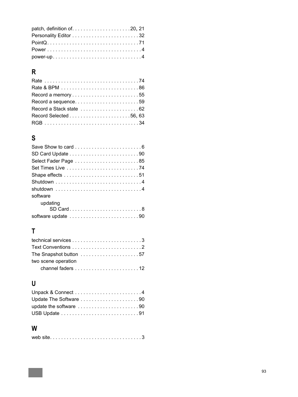 ETC SmartFade ML v3.0.1 User Manual | Page 101 / 104